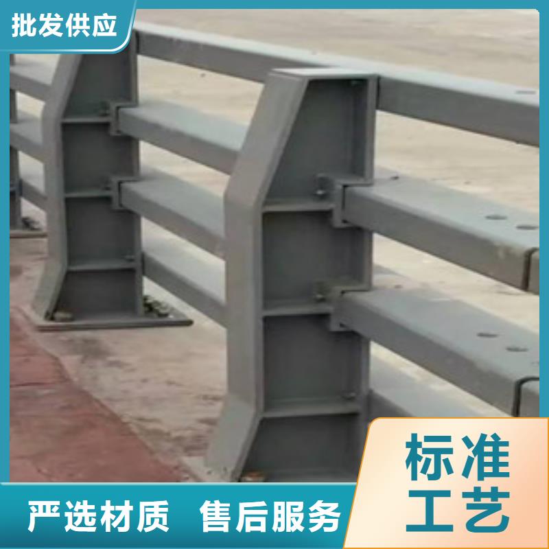 不锈钢复合管护栏杆铸钢立柱护栏专业厂家本地配送