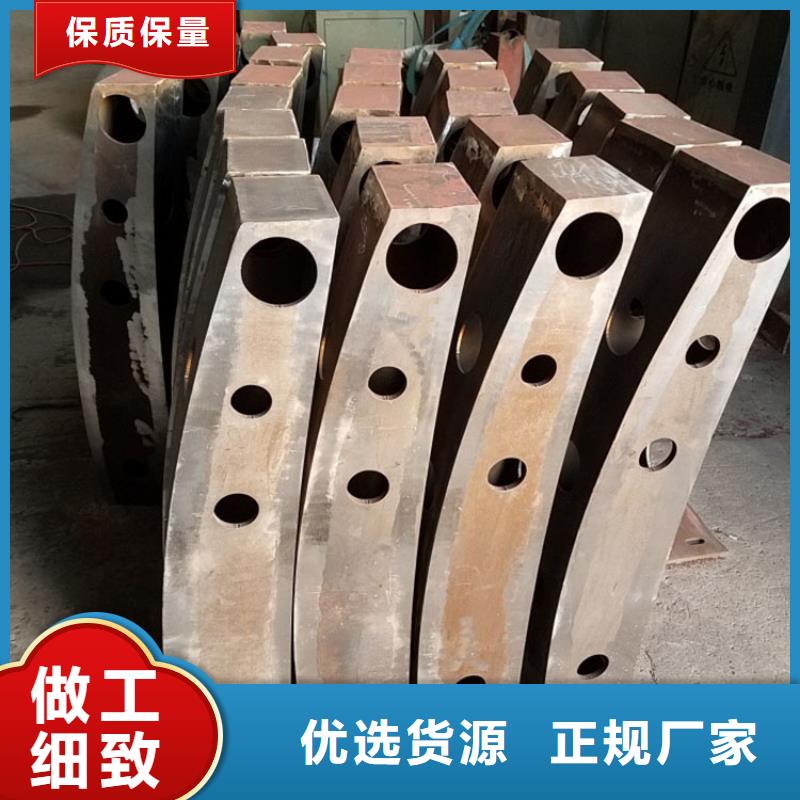 防撞钢护栏安装很方便多家仓库发货