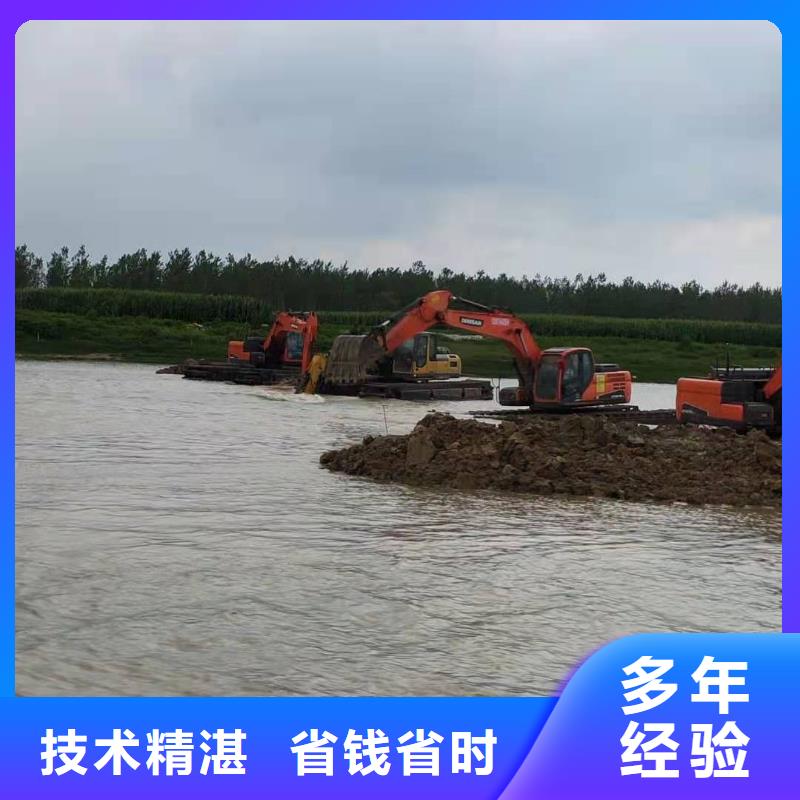 在本地买挖机清理淤泥更实惠技术好