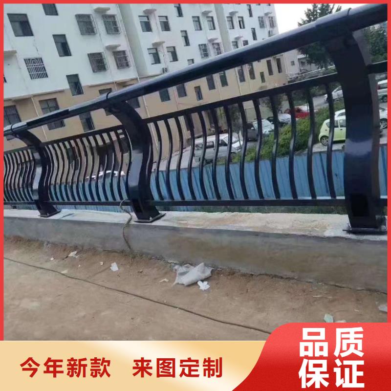 不锈钢复合管河道护栏厂家-可来厂参观现货充足