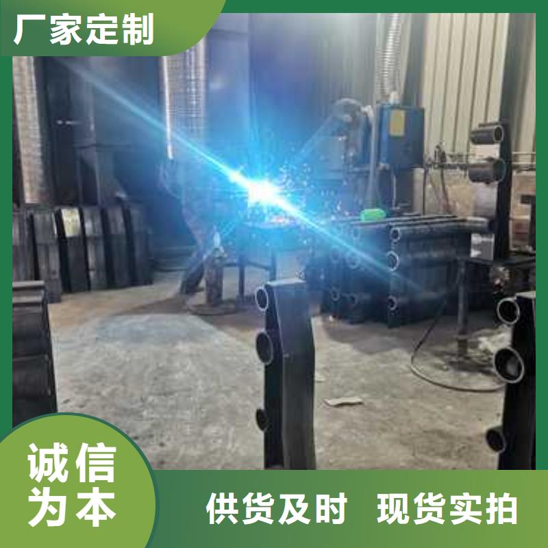 方管防撞护栏下单即生产细节展示