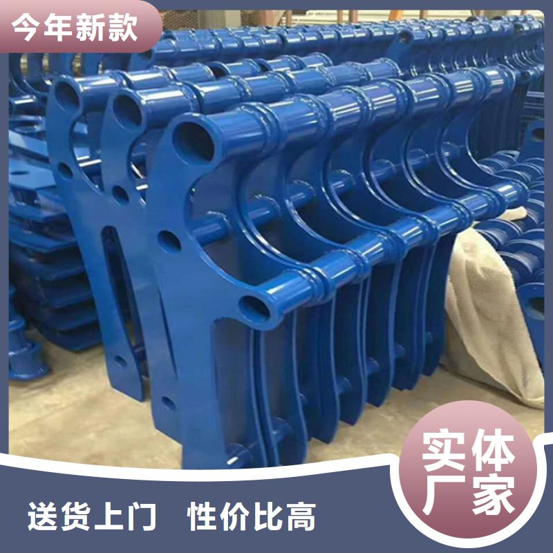 304不锈钢复合管河道栏杆城市护栏多种场景适用