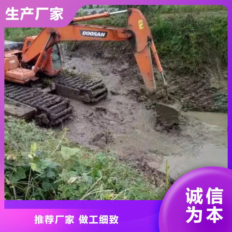 鱼塘开发挖掘机租赁价格优惠好产品价格低