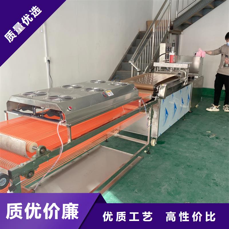 全自动单饼机来厂考察当地品牌