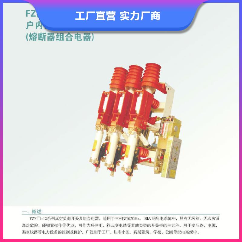 高压负荷开关ZFNR23-10D/125A-31.5KA_厂家直营