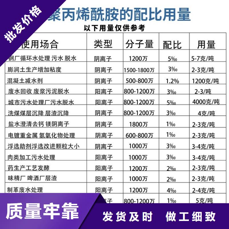 阳离子聚丙烯酰胺上门施工当地生产商