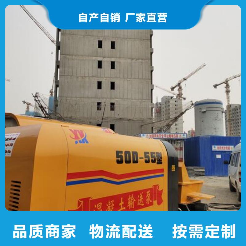 小型混凝土输送泵厂家价格行情本地品牌