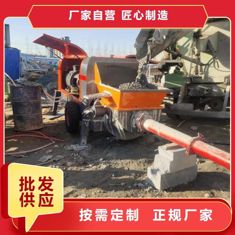 小型混凝土输送泵演示按需定制真材实料