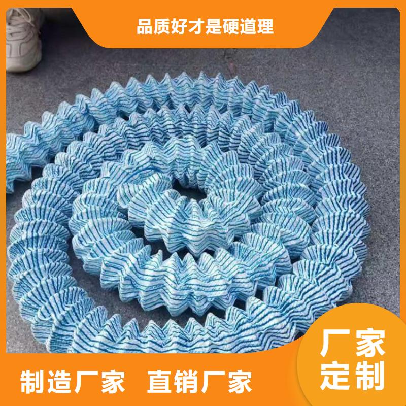 加筋软式透水管-PVC透水软管-渗水排水管主推产品