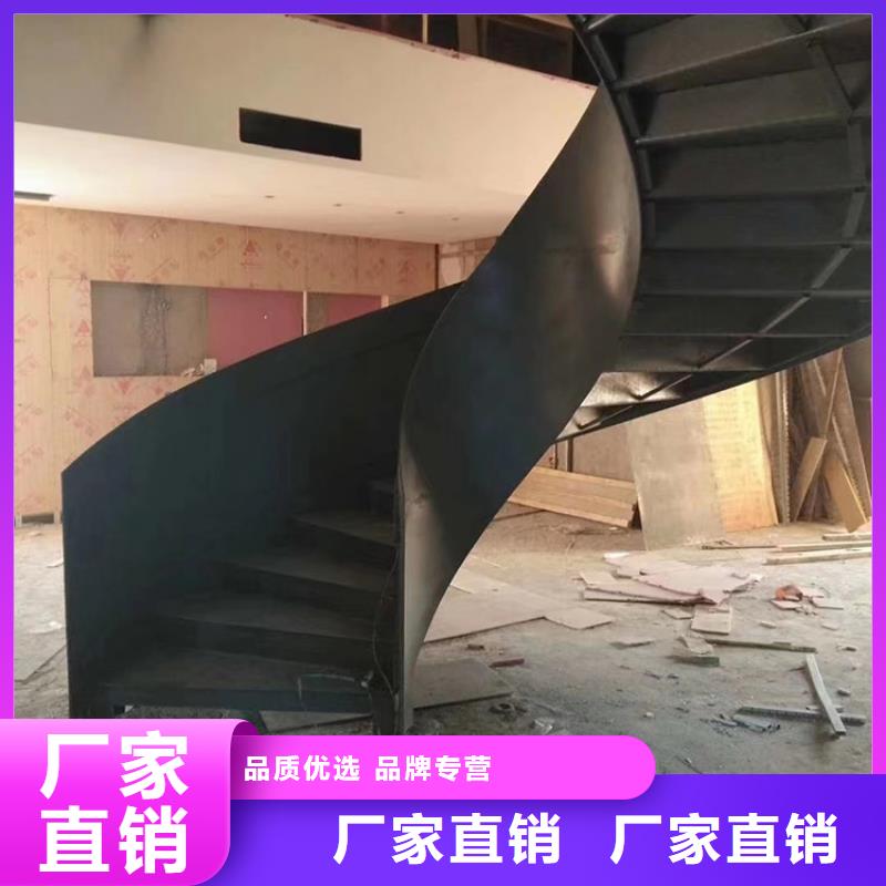 弧型旋转家庭式螺旋楼梯来样定制高性价比