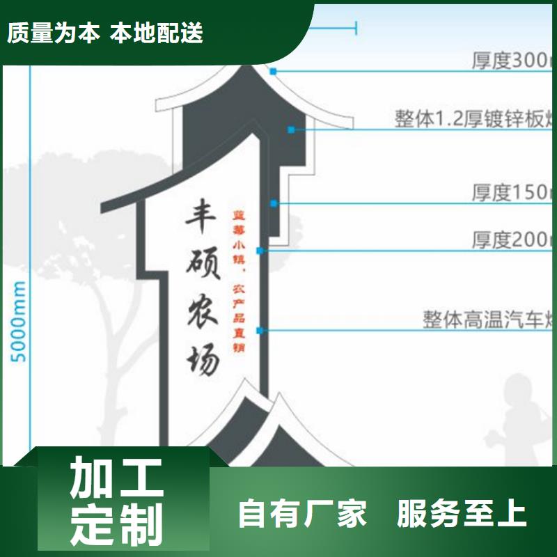 社区美丽乡村标牌值得信赖安装简单