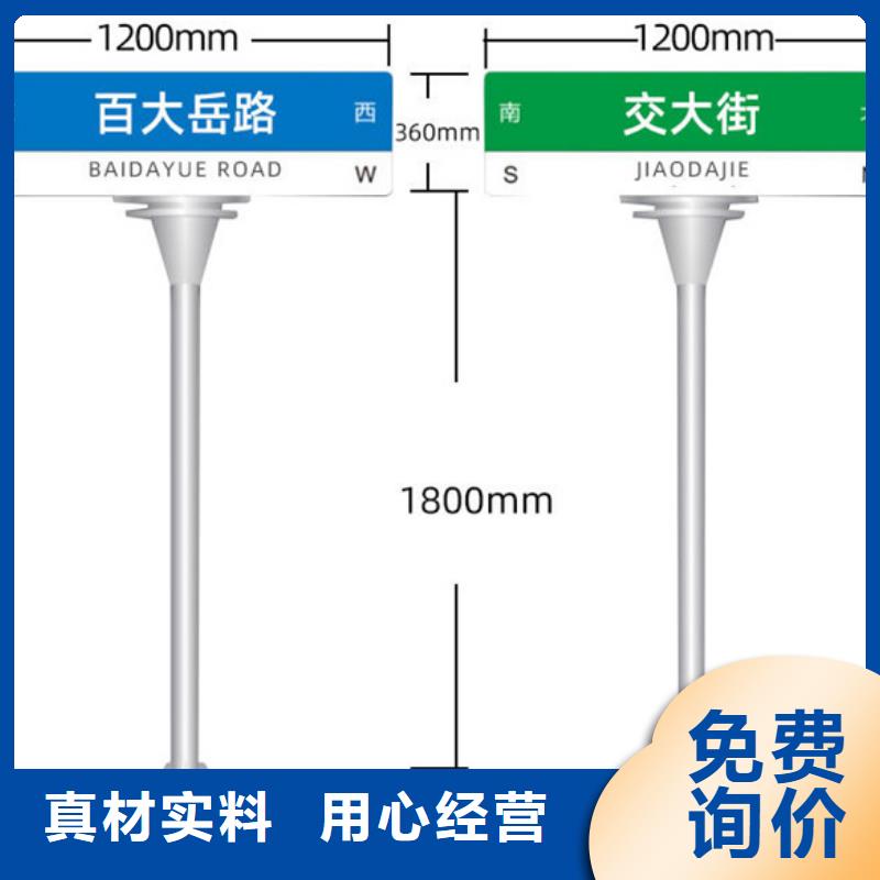 公路标识牌来厂考察现货