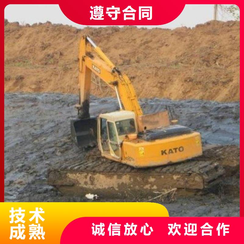 
浮船挖机租赁价格服务周到