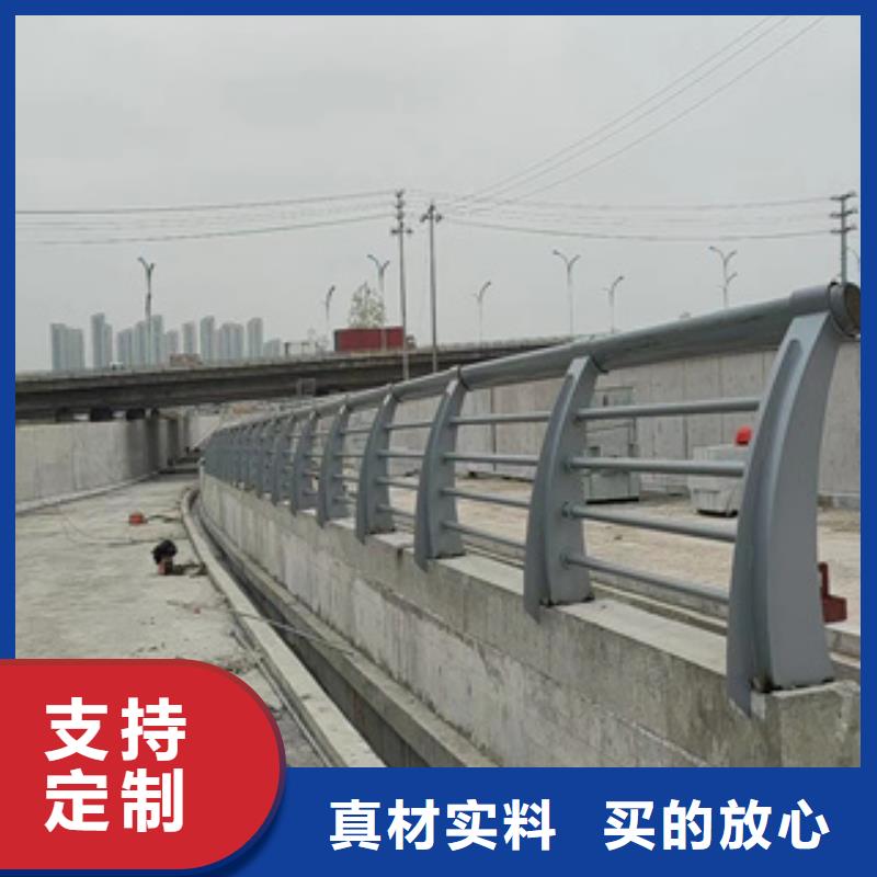 上门测量：钢管氟碳漆喷塑防撞护栏厂家品控严格