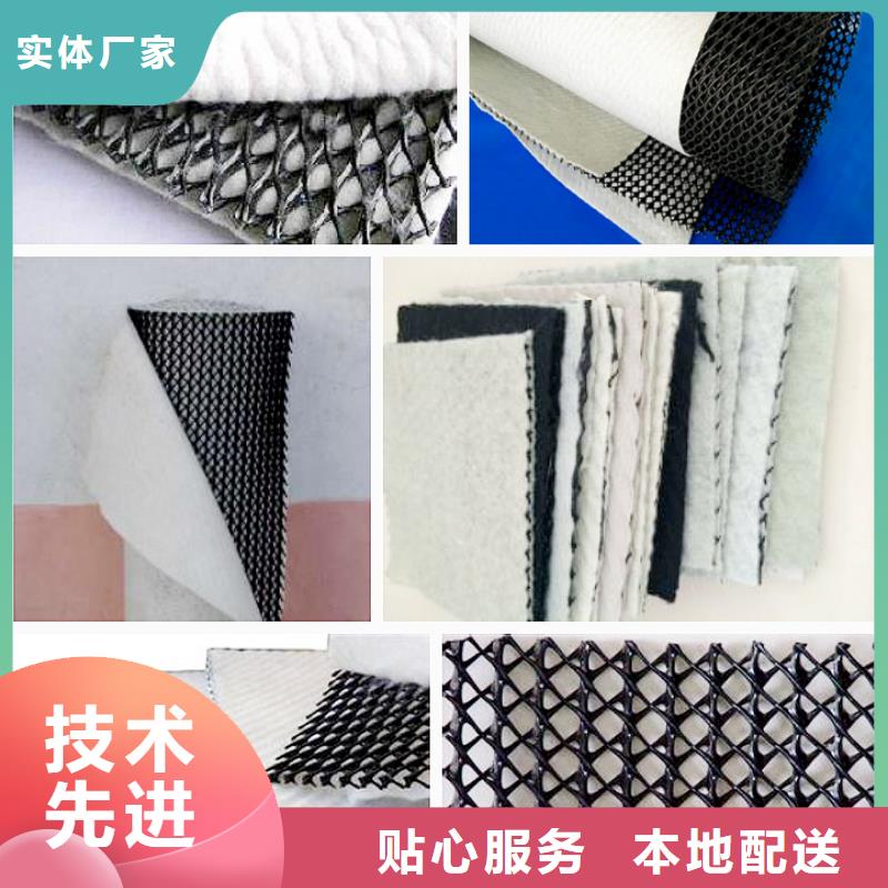 三维复合排水网PP焊接土工格栅工厂直供同城供应商