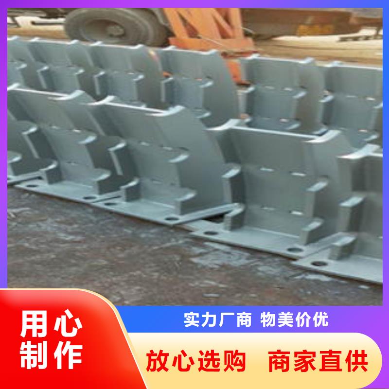 桥梁防撞支架201不锈钢复合管护栏厂家好厂家有担当价格低