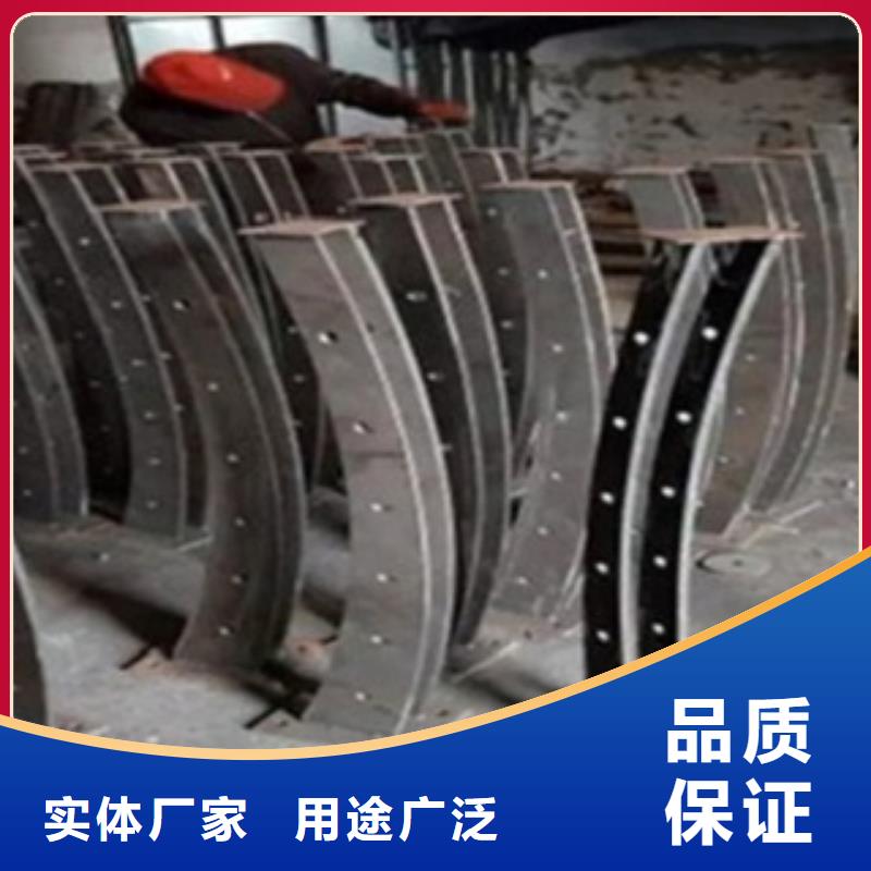 【不锈钢复合管护栏,交通防撞围栏品质有保障】多种工艺