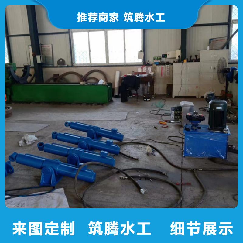 液压翻板闸门厂家型号齐全根据要求定制
