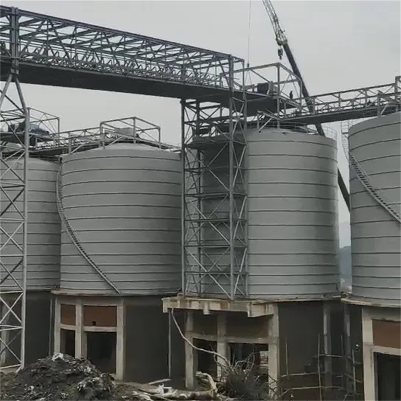 矿粉钢板仓厂家-质量保证本地货源