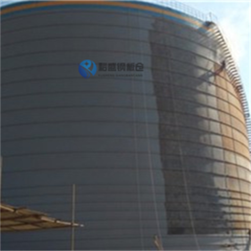 加厚钢板仓生产定制当地生产厂家
