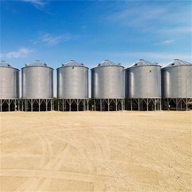 大豆装配式粮仓钢板仓比同行节省10%