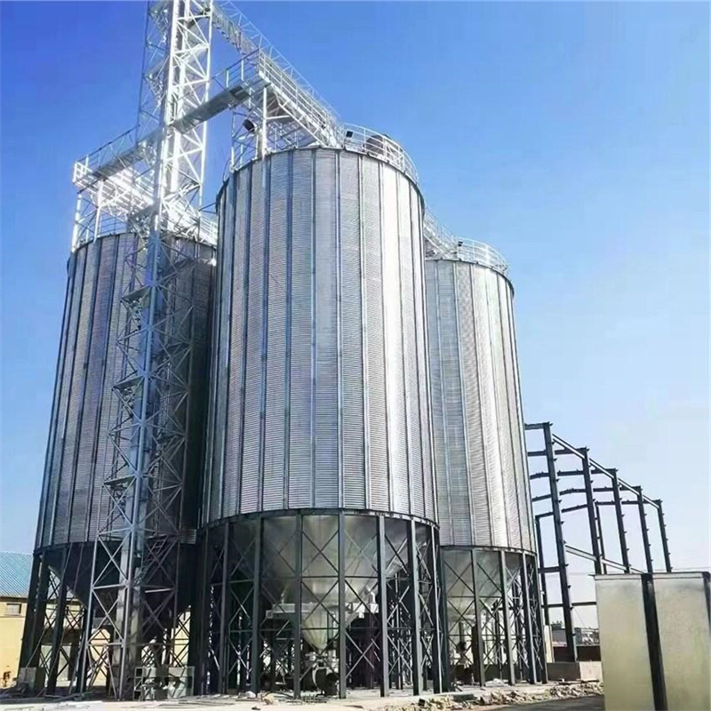 省心：900吨玉米钢板仓厂家