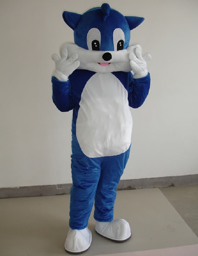 流行人偶服装定制厂家,套头玩偶服质地良