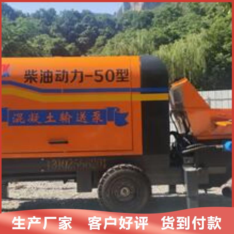 二次构造柱泵小型混凝土输送泵好货直供快速生产