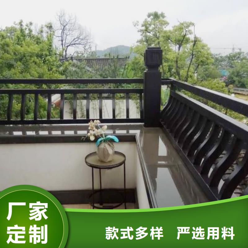铝代木古建中式复古六角亭精益求精本地生产商