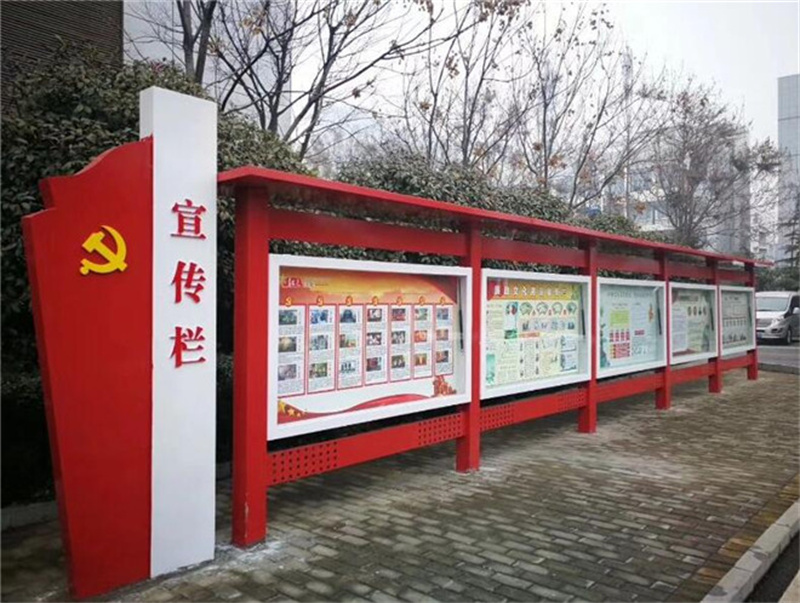 周边不锈钢宣传栏供应商源头厂家来图定制