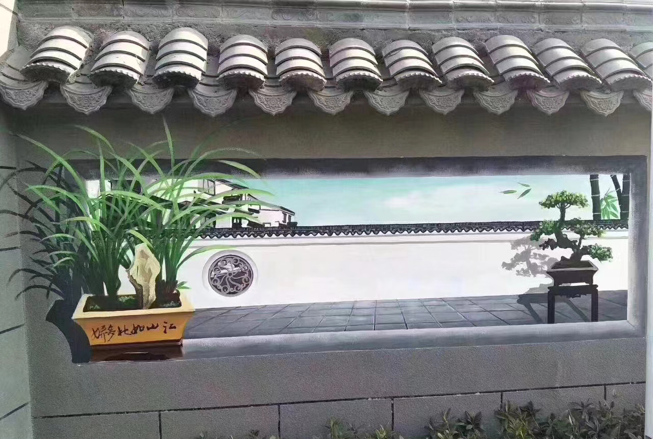 墙绘手绘墙涂鸦壁画团队售后保障