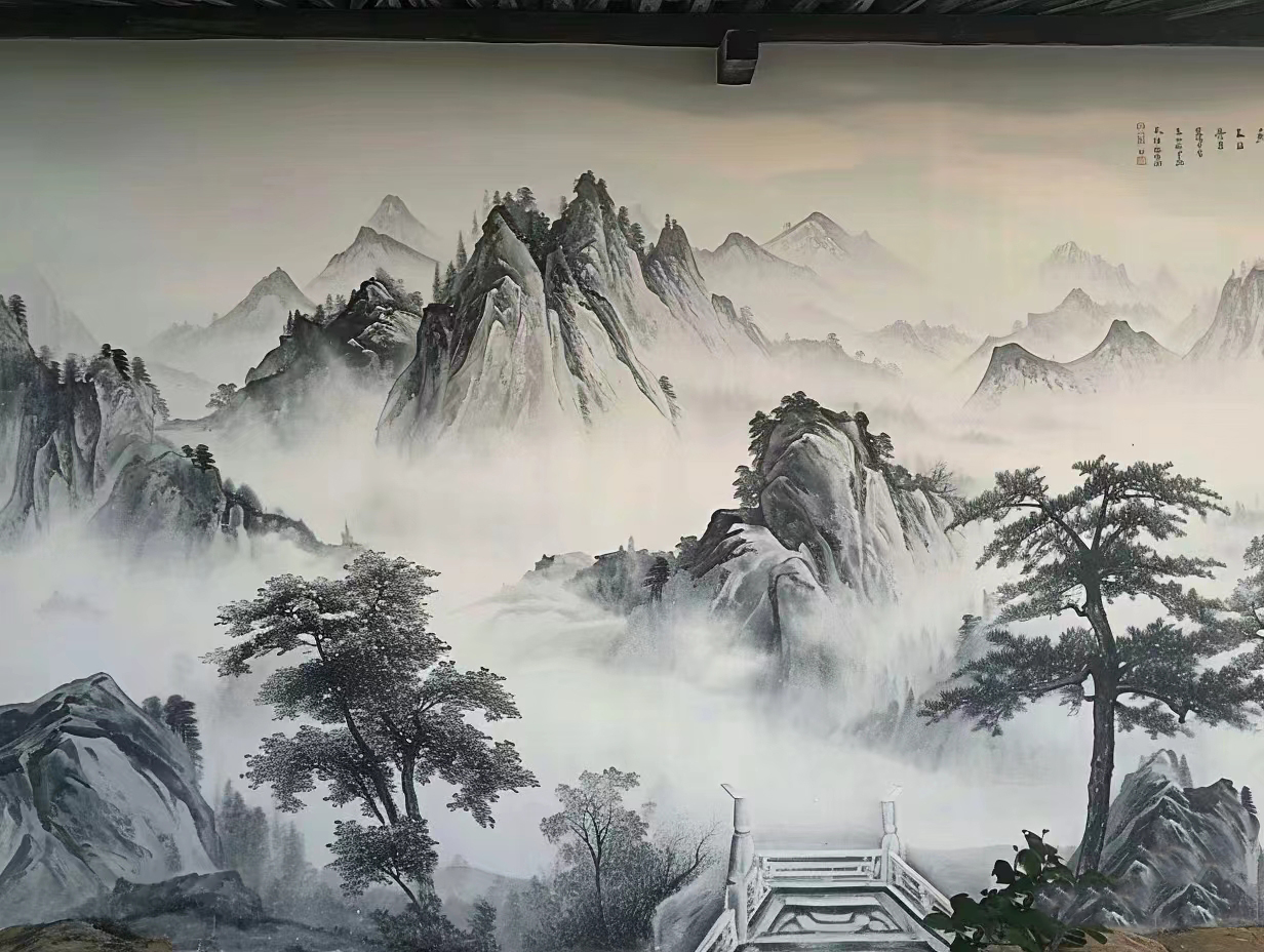 重庆万州壁画彩绘手绘墙绘画工作室精英团队