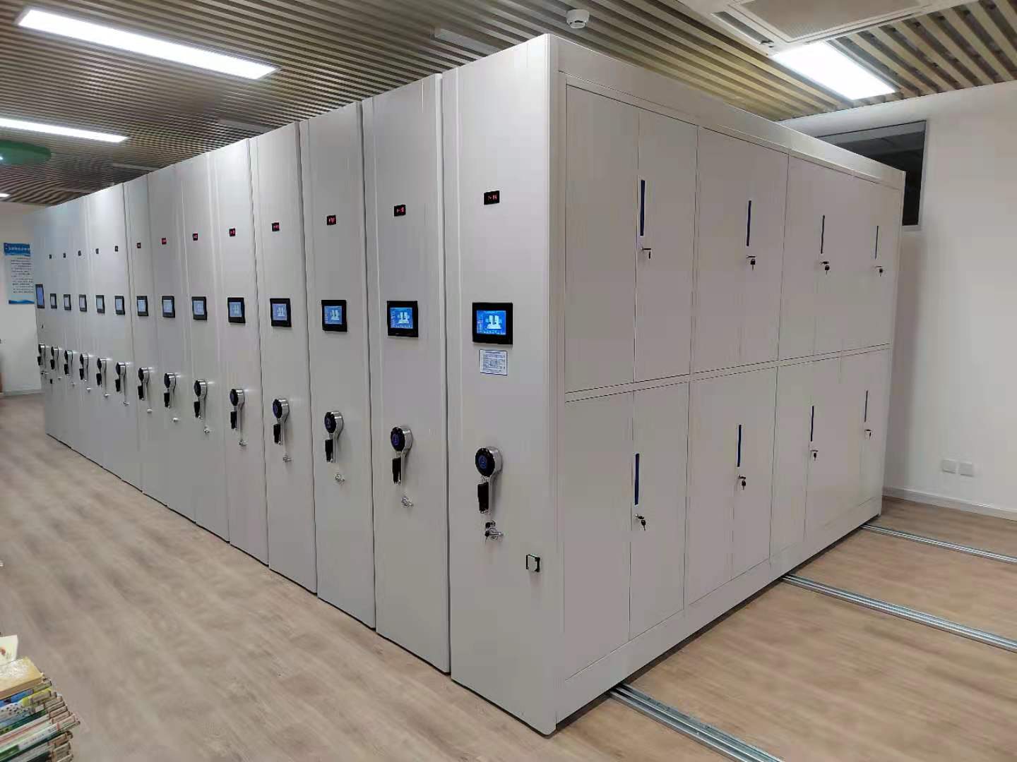 文件资料架节能简约工程施工案例
