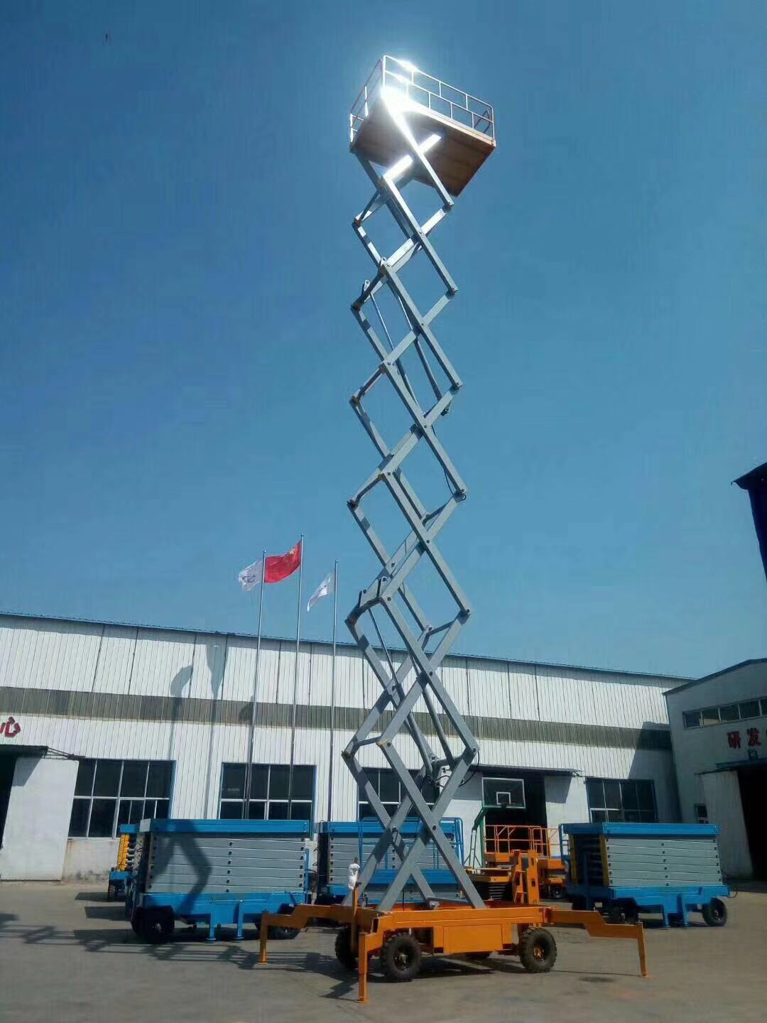 移动剪叉升降机生产厂家团队真实拍摄品质可靠