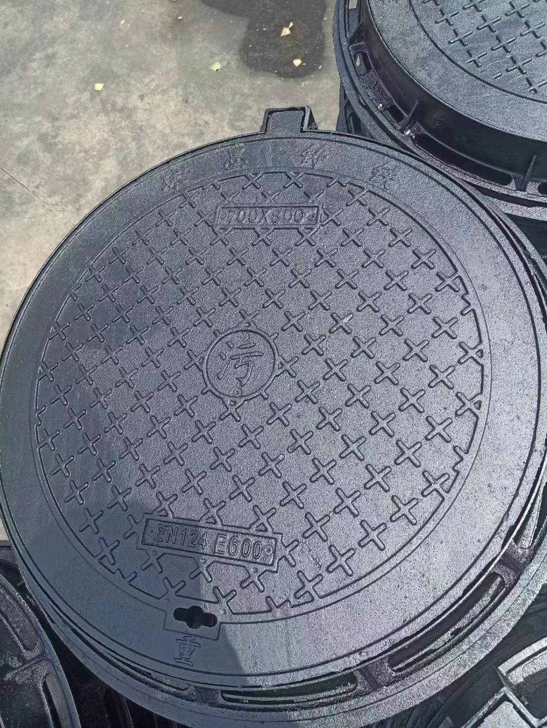 轻型球墨铸铁井盖DN400*500型号齐全同城制造商一站式服务