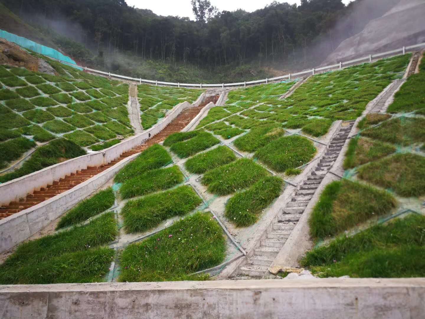 边坡绿化喷播机边坡种草喷土机